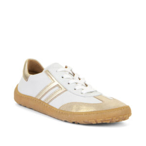 White/Gold sneakers